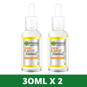 Garnier Vitamin C Booster Serum 30ml Twin Pack