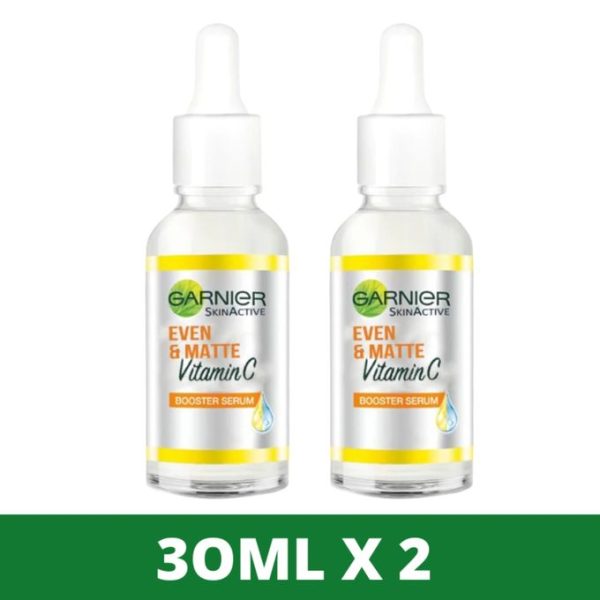 Garnier Vitamin C Booster Serum 30ml Twin Pack