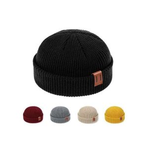 Knitted Beaines Skullies Beanies Bonnet