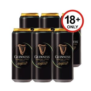 Guinness Stout Can 500ml - Pack Of 6