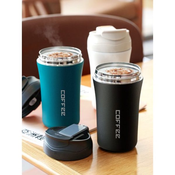 Travel Office Car Stainless Steel Thermal Vacuum Cup 400ml - Image 5