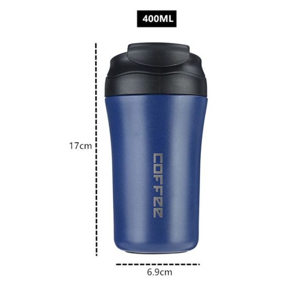 Travel Office Car Stainless Steel Thermal Vacuum Cup 400ml - Image 4