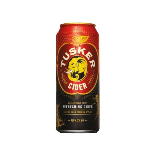 Tusker Cider Can 500ml - Pack Of 6 - Image 3