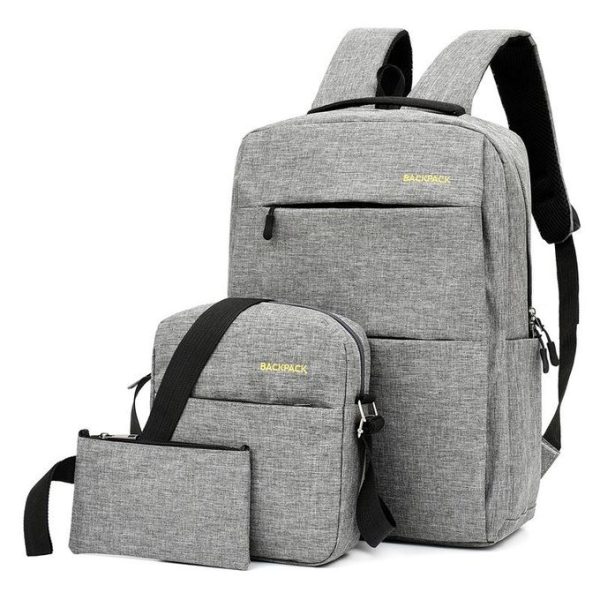 3 In 1 Business mens Laptop Bag Backpack Crossbody Bag