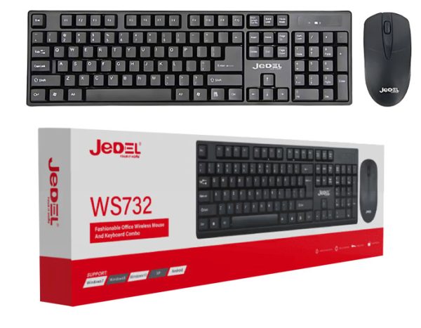 JEDEL-WS732 Wireless Keyboard and Mouse