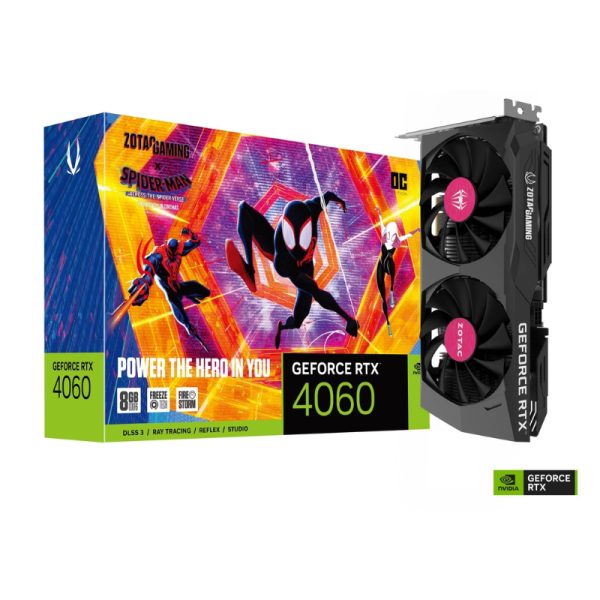 ZOTAC GeForce RTX 4060 8GB OC Spider-Man Edition