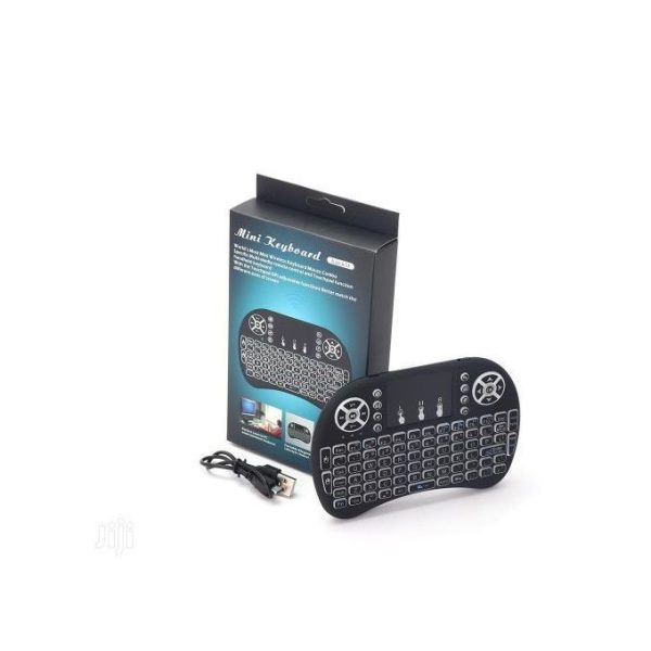 Wireless Mini Keyboard With Mouse Touchpad & Back-light For Android Box,Smart TV,Laptop