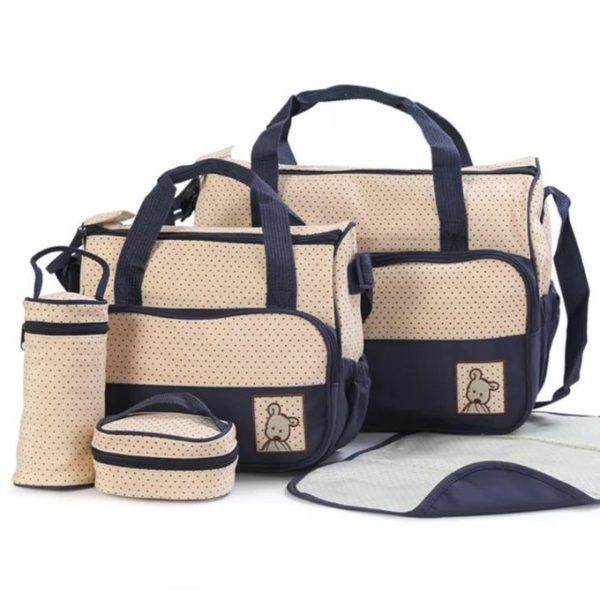 5 In 1 Baby Diaper Bag