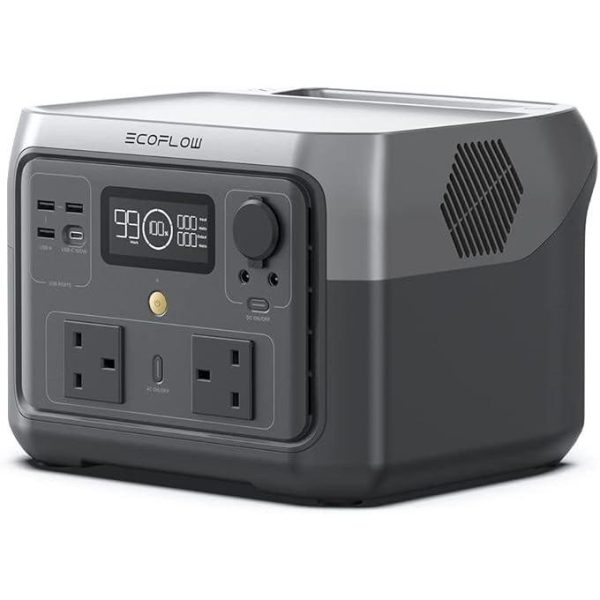 Ecoflow 512Wh 500W Portable Solar Generator River 2 Max, Home Use