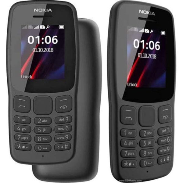 Nokia 106 1.77" Dual SIM- Black