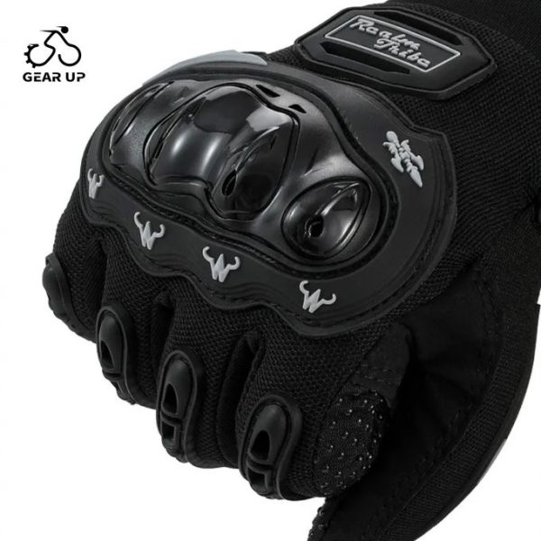 Motorcycle Full Finger Armored Shockproof Non-slip Gloves - Image 2