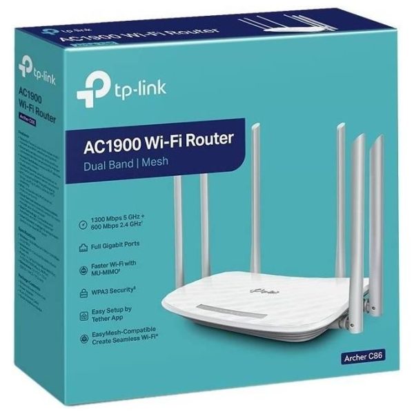 TP Link Archer C86 AC1900 Wireless MU-MIMO Wi-Fi Router